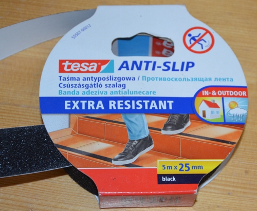 Tesa anti-slip nejlepší páska na protiskluzový proužek u nástupní plochy klapky