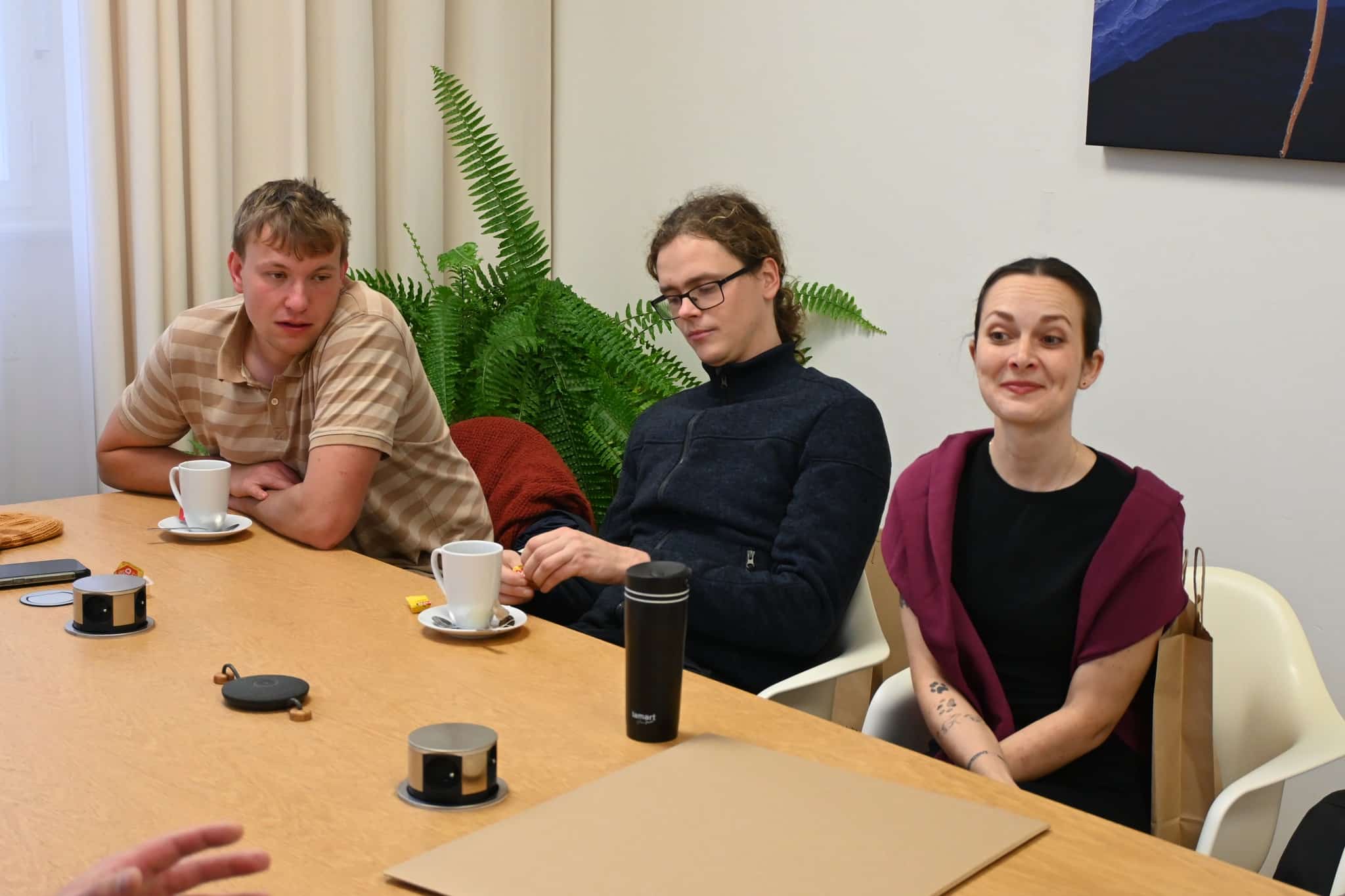 Čmeláci PLUS - Setkání projektového týmu s děkanem PřF UK - Foto PřF UK 2025 (2)